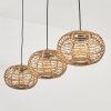 Manteau Pendant Light Ecru, 3-light sources