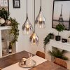 Capdevila Pendant Light chrome, 3-light sources