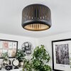 Fournie Ceiling Light black, 1-light source