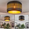 Fournie Ceiling Light black, 1-light source