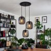 Herrera Pendant Light black, 3-light sources