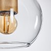 Koyoto Pendant Light glass 15 cm gold, 1-light source