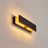 Berna Outdoor Wall Light LED Wood like finish, 1-light source