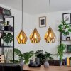 Tobas Pendant Light gold, 3-light sources