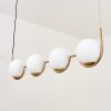 Lisca Pendant Light gold, 4-light sources