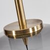 Koyoto Pendant Light glass 25 cm antique brass, 1-light source
