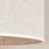 Saladillo Floor Lamp Dark wood, white, 1-light source
