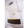 Eglo Maserlo cappuccino hanging light matt nickel, 2-light sources