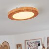 Siguna Ceiling Light LED Wood like finish, 1-light source