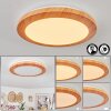 Siguna Ceiling Light LED Wood like finish, 1-light source