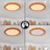 Siguna Ceiling Light LED Wood like finish, 1-light source