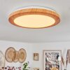 Siguna Ceiling Light LED Wood like finish, 1-light source