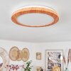 Siguna Ceiling Light LED Wood like finish, 1-light source