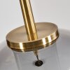 Koyoto Pendant Light glass 20 cm antique brass, 1-light source