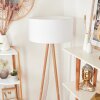 Saladillo Floor Lamp Dark wood, white, 1-light source