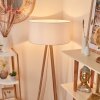 Saladillo Floor Lamp Dark wood, white, 1-light source
