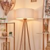 Saladillo Floor Lamp Dark wood, white, 1-light source
