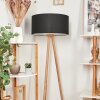 Saladillo Floor Lamp Dark wood, white, 1-light source