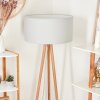 Saladillo Floor Lamp Dark wood, white, 1-light source