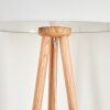 Saladillo Floor Lamp Dark wood, white, 1-light source