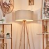 Saladillo Floor Lamp Light wood, white, 1-light source