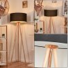 Saladillo Floor Lamp Light wood, white, 1-light source