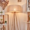 Saladillo Floor Lamp Light wood, white, 1-light source