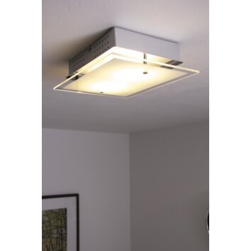 Honsel LAPO ceiling light LED chrome, white