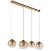 Globo JAMESSA Pendant Light brass, 4-light sources