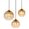 Globo JAMESSA Pendant Light brass, 6-light sources