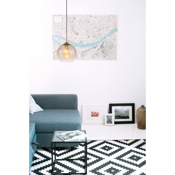 Globo JAMESSA Pendant Light brass, 1-light source