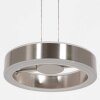 Steinhauer Piola Pendant Light LED brushed steel, 6-light sources