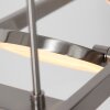 Steinhauer Soleil Pendant Light LED brushed steel, 4-light sources