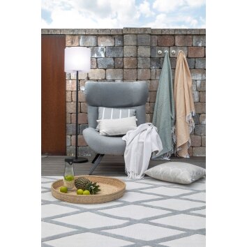 SCHÖNER WOHNEN-Kollektion  outdoor floor lamp LED black, 1-light source, Remote control, Colour changer