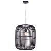 Brilliant Woodrow Pendant Light black, 1-light source