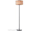 Brilliant Woodline Floor Lamp black, 1-light source