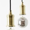 Brilliant Darcia Pendant Light black, 5-light sources
