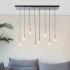 Brilliant Darcia Pendant Light black, 8-light sources