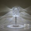 Leuchten-Direkt KRISTALA Table lamp transparent, clear, 1-light source