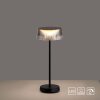 Leuchten-Direkt DORA Table lamp LED black, 1-light source