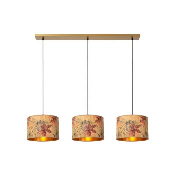 Lucide TANSELLE Pendant Light colourful, 3-light sources