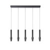 Lucide MARGARY Pendant Light LED black, 5-light sources