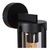 Lucide GARLAND Outdoor Wall Light black, 1-light source