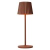 Lucide JUSTINE Table lamp LED rust-coloured, 1-light source