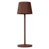 Lucide JUSTINE Table lamp LED rust-coloured, 1-light source