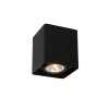 Lucide LEEDS outdoor ceiling light LED black, 1-light source