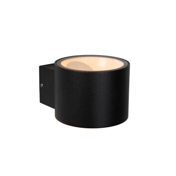 Lucide OXFORD Outdoor Wall Light black, 1-light source