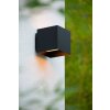 Lucide EXETER Outdoor Wall Light black, 1-light source