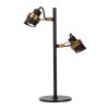 Lucide TUNDRAN Table lamp black, 2-light sources