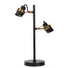 Lucide TUNDRAN Table lamp black, 2-light sources
